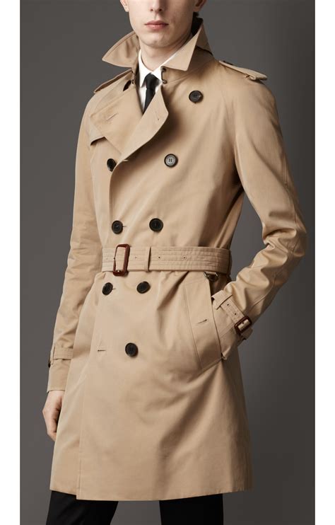 burberry gabardine belted trench gown|burberry men's trench coat outlet.